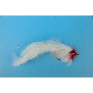 Mouche Lm2g mouche brochet - B23 - Red & White Double Bunny h5/0
