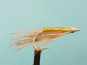 Mouche Lm2g mouche mer - M10 - Tailing Fly Brown  h4