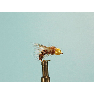 Mouche Lm2g nymphe casquée - N27 - Deepwater Brown Caddis  h12