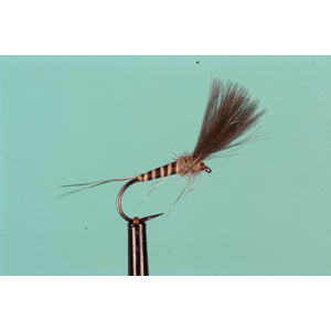 Mouche Lm2g mouche sèche - S52 - Natural Stripped Quill CDC  h 14