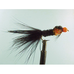 Mouche Lm2g streamer plombé - ST1 - Orange Bead Montana  h10