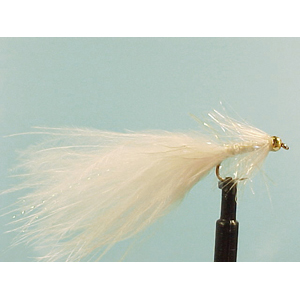 Mouche Lm2g streamer plombé - ST16 - White U.V Straggler  h10