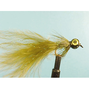 Mouche Lm2g streamer plombé - ST21 - Olive Hotshot  h10