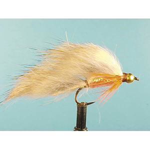 Mouche Lm2g streamer plombé - ST44 - Natural Zonker  h10