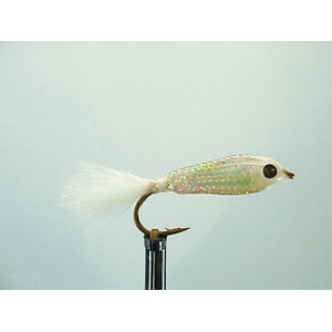 Mouche Lm2g streamer réaliste - ST75 - Silver Minnow  h8