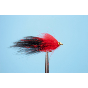 Mouche Lm2g streamer plombé - ST47I - Black-Red h10