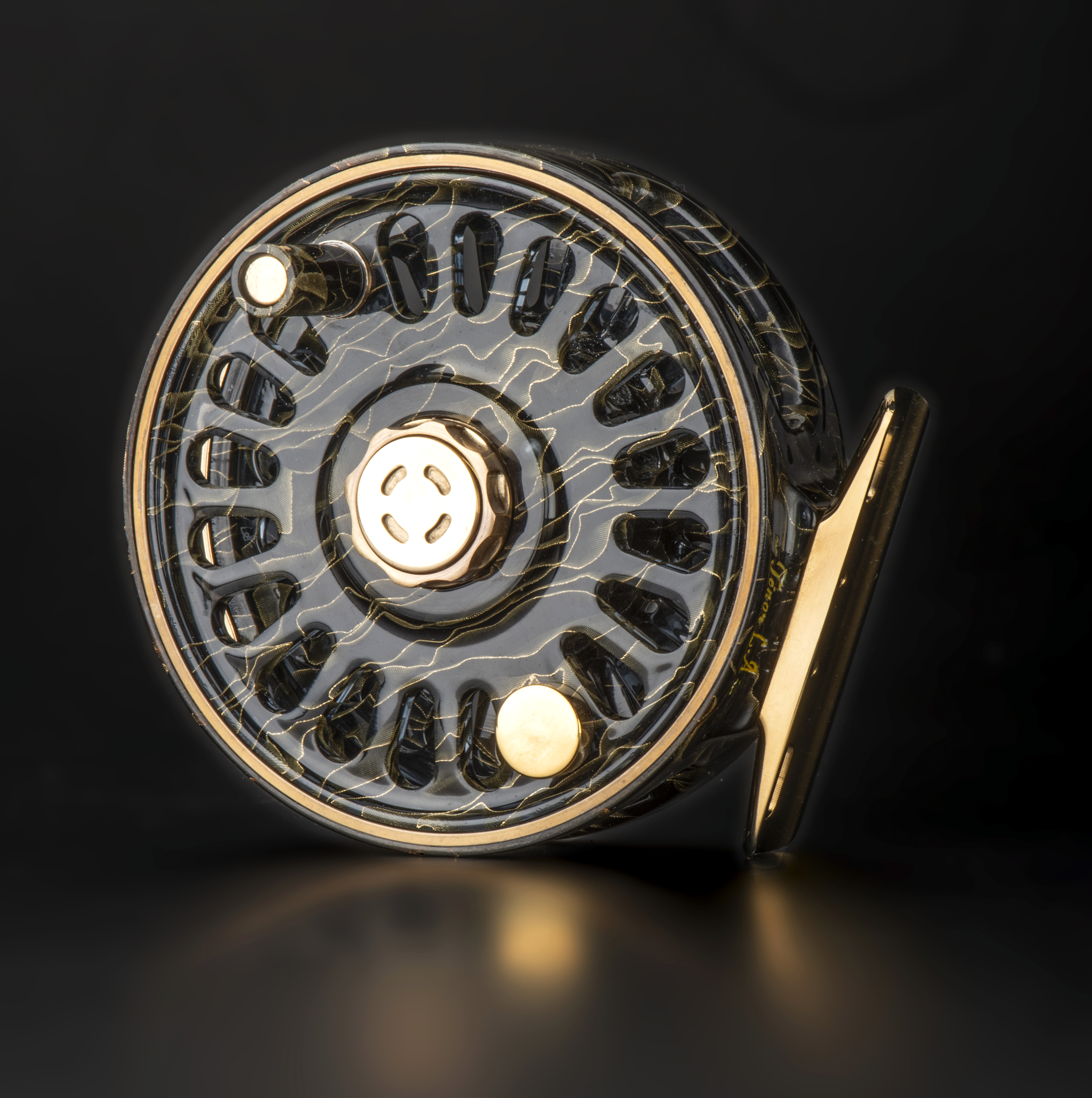 Moulinet Ténor LA artistique Ebène & Or