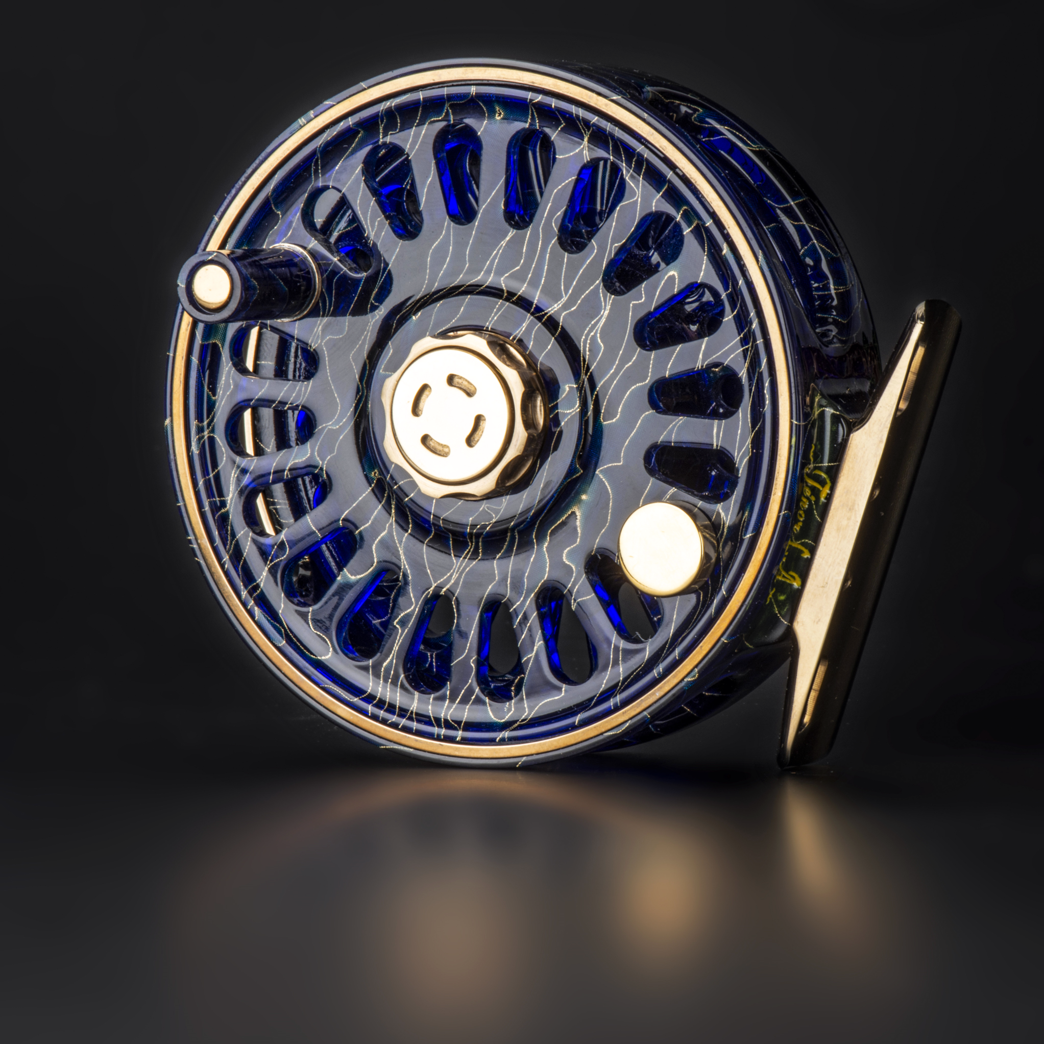 Moulinet Ténor LA artistique Saphir & Or