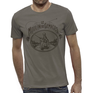 T-Shirt Lm2g - Vintage Noisette- Taille XS