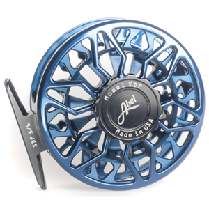 Moulinet Abel Sealed Drag Freshwater SDF 5/6 - soie 4 à 6 - Bleu Profond